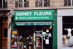 SIDNEY FLEURS