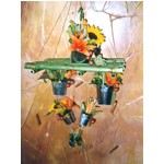 Mobile Floral id�al pour une naissance ou toute autre occasion