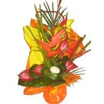 Bouquet bulle exotique, petit bouquet � 48�, bouquet moyen � 58�, grand bouquet 64�.