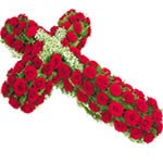 Croix De Roses Rouges