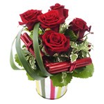 bouquet des fleurs :  AMOUR PASSION