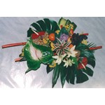 Tr�s appr�ci� pour son alliance fleurs et fruits, plusieurs tailles disponibles selon destination