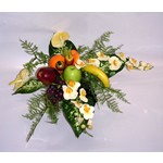 Bouquet � croquer avec les yeux
Peut �tre r�alis� en fleurs naturelles, contacter le magasin pour prix et disponibilit�s