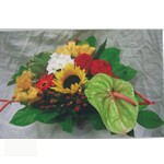 bouquet structur� tout en couleur