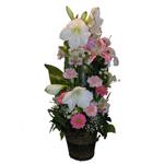 Assemblage de grosses fleurs selon la saison