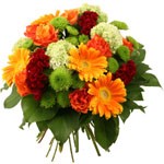 Offrir des fleurs > Mariage r�ussi  Avec ce bouquet, nous osons le m�lange des genres : couleurs contrast�es, textures   et formes asym�triques sont la cl� du succ�s de cette cr�ation. Le r�sultat est plut�t r�jouissant! Soyez assur� de ravir vos proches avec cet audacieux bouquet.  Le conseil du Fleuriste    Coupez les tiges en biseaux et changez l�eau du bouquet tous les 2 ou 3 jours.        
