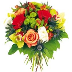 bouquet des fleurs :  ZODIAQUE CANCER