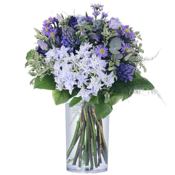 Bouquets composé BLUE BERRY