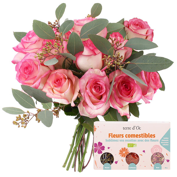 Fleurs et cadeaux PRINCESSE + FLEURS COMESTIBLES