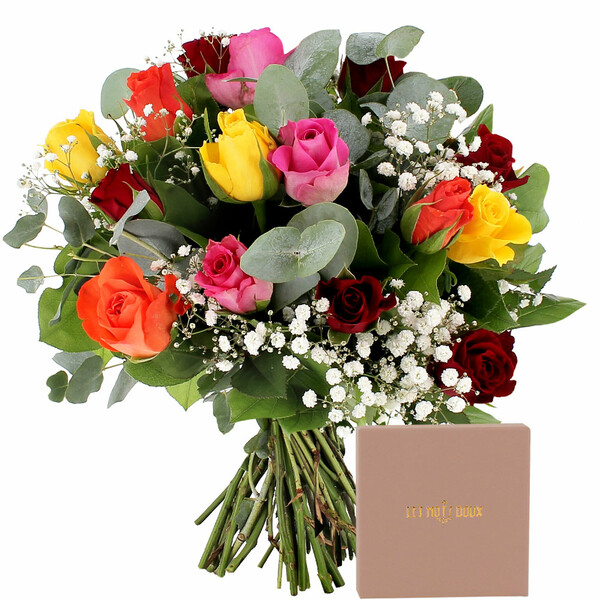 Fleurs et cadeaux CALISTA M + BRACELET MAMAN