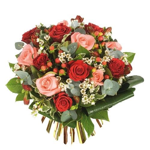 Bouquet de roses AMOUR TENDRE