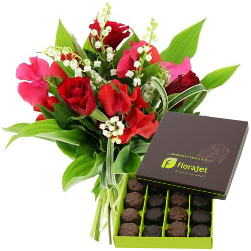 Bouquets composé RANDONNEE + CHOCOLATS
